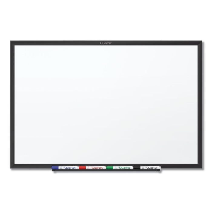 Quartet Classic Series Total Erase Dry Erase Board, 72 x 48, White Surface, Black Frame