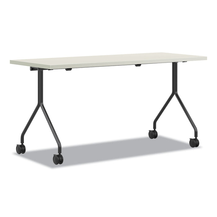 HON Between Nested Multipurpose Tables, Rectangular, 48w x 24d x 29h, Silver Mesh/Loft