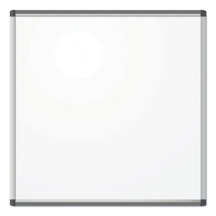 U Brands PINIT Magnetic Dry Erase Board, 36 x 36, White