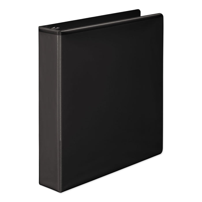 Wilson Jones Heavy-Duty D-Ring View Binder with Extra-Durable Hinge, 3 Rings, 1.5" Capacity, 11 x 8.5, Black