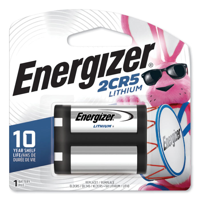 Energizer 2CR5 Lithium Photo Battery, 6 V