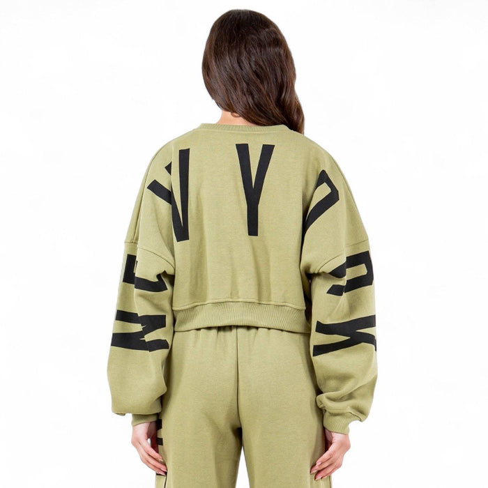 New York Crew Neck Pullover Sweatshirt/ Sweatpants by The House of Stylez
