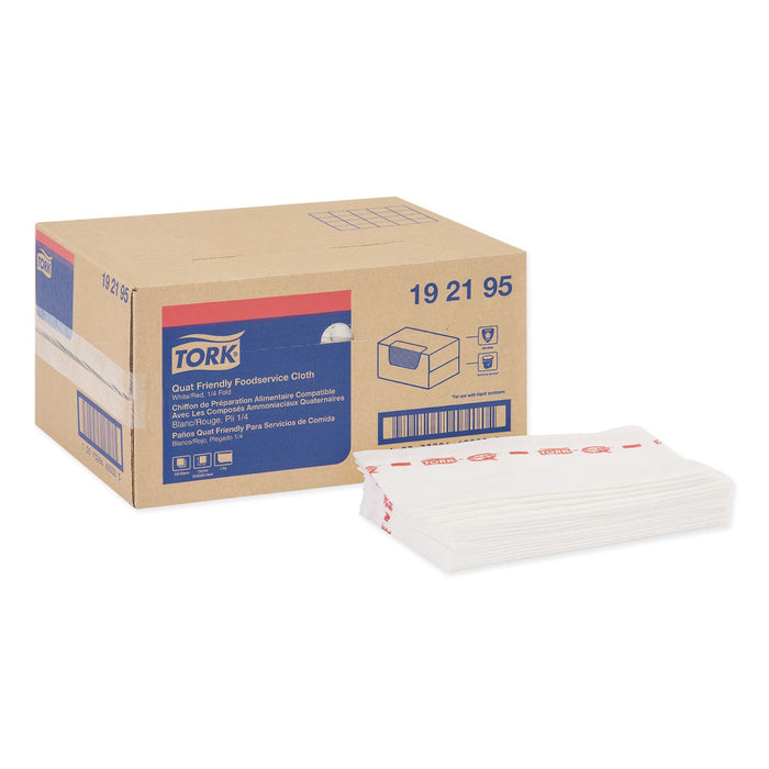 Tork Foodservice Cloth, 13 x 21, White, 150/Carton