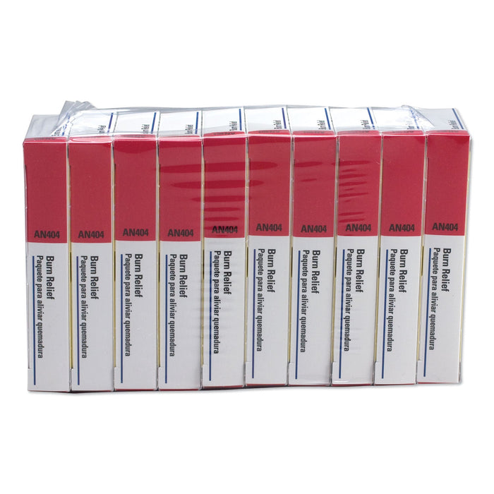 First Aid Only Burn Treatment Pack Refills for ANSI-Compliant First Aid Kits/Cabinets, 60/Pack