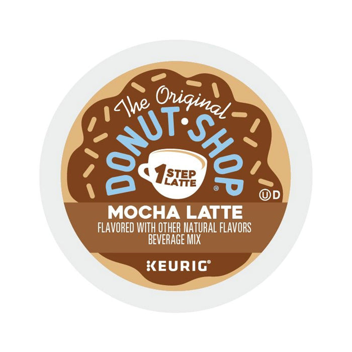 The Original Donut Shop Mocha One Step Latte, Vanilla, 20/Box
