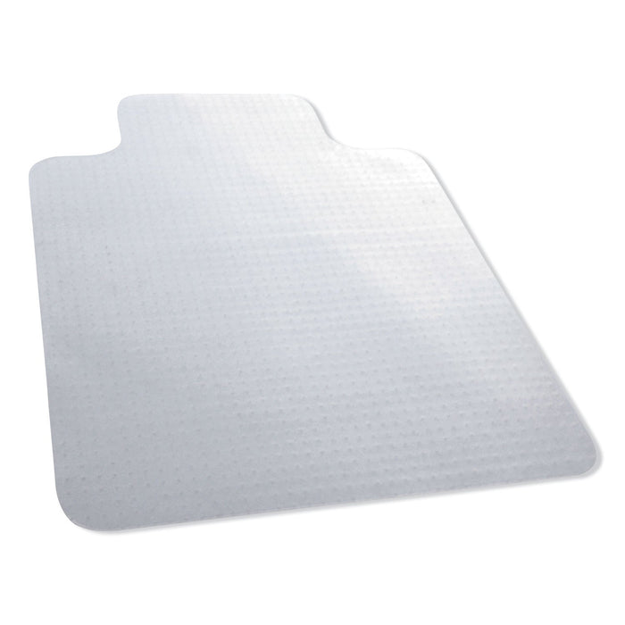 HON Carpet Surface Chair Mat, Lip, 36" x 48", Clear