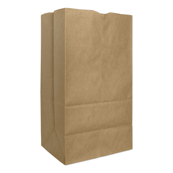 General Grocery Paper Bags, 57 lb Capacity, #25, 8.25" x 6.13" x 15.88", Kraft, 500 Bags