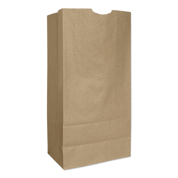 General Grocery Paper Bags, 50 lb Capacity, #16, 7.75" x 4.81" x 16", Kraft, 500 Bags
