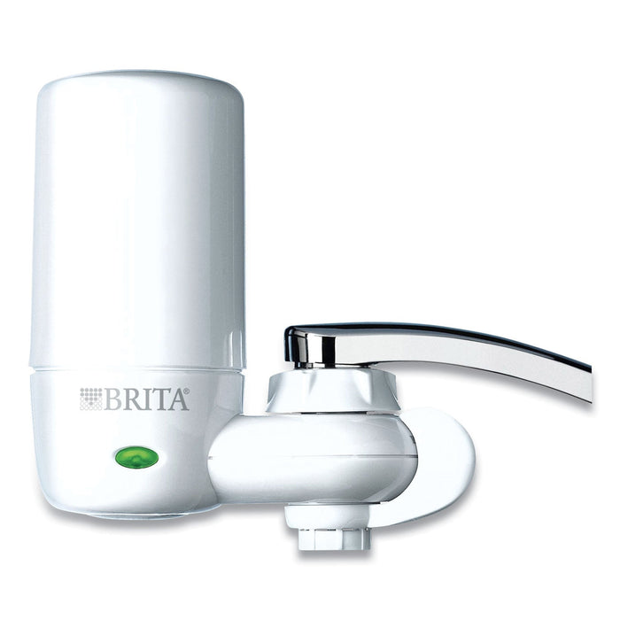 Brita On Tap Faucet Water Filter System, White