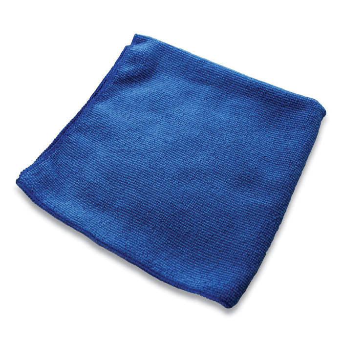 Impact Lightweight Microfiber Cloths, 16 x 16, Blue, 240/Carton