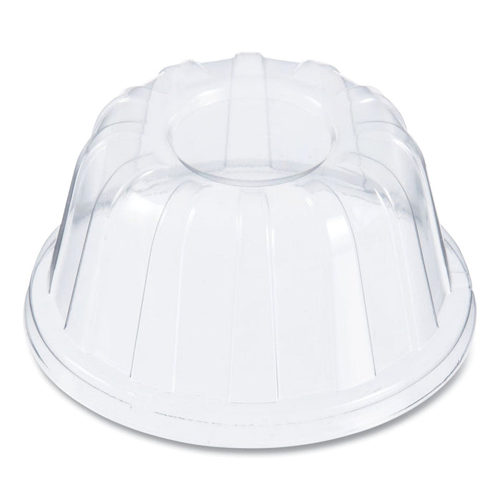 Dart D-T Sundae/Cold Cup Lids, Fits 5 oz to 32 oz Cups, Clear, 50 Pack 20 Packs/Carton
