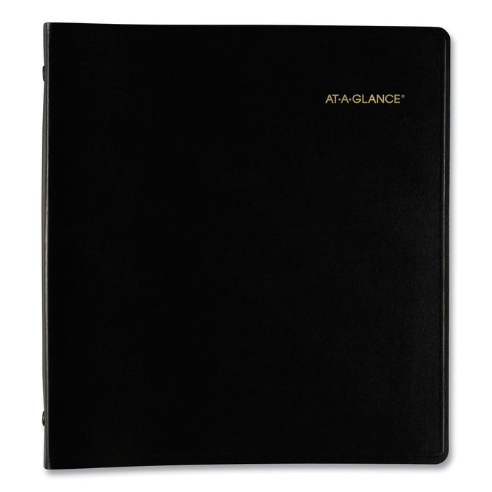 AT-A-GLANCE Refillable Multi-Year Monthly Planner, 11 x 9, Black Cover, 60-Month (Jan to Dec): 2022 to 2026