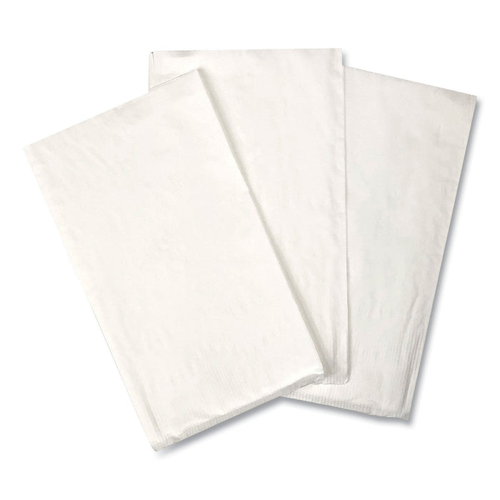 GEN Dinner Napkins, 2-Ply, 14.50"W x 16.50"D, White