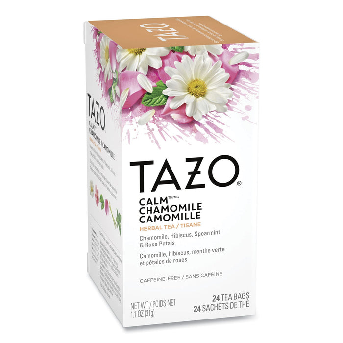 Tazo Tea Bags, Calm Chamomile, 24/Box