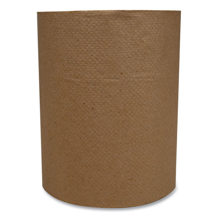 Morcon Tissue Morsoft Universal Roll Towels, 1-Ply, 600 ft, 7.8" dia, Kraft, 12 Rolls/Carton