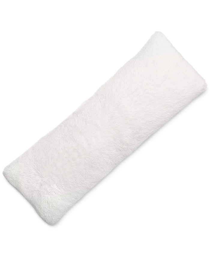 Home Design Shaggy Faux-Fur Body Pillow by Vanessa Jane