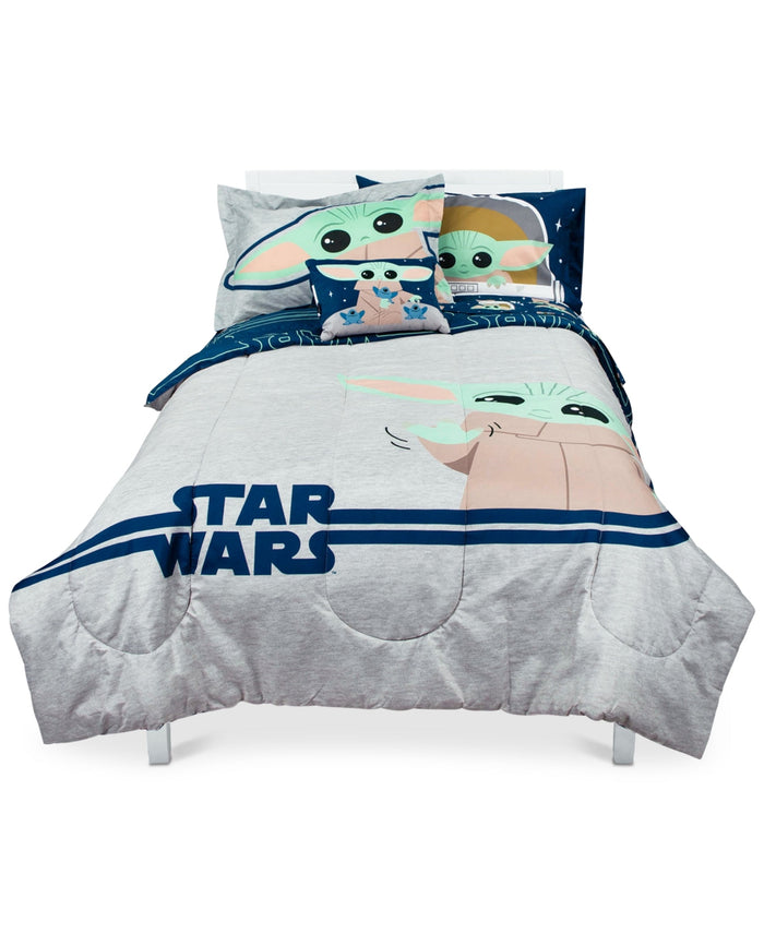 Disney Star Wars Hello Grogu 6-Pc. Twin Comforter Set - Multi by Vanessa Jane