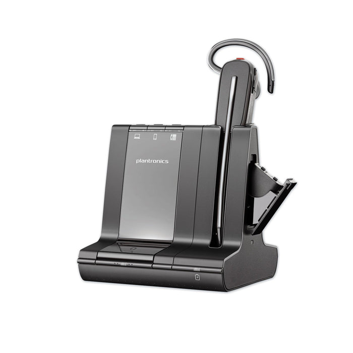 poly Savi S8245M Office Series Headset, Microsoft Version, Black