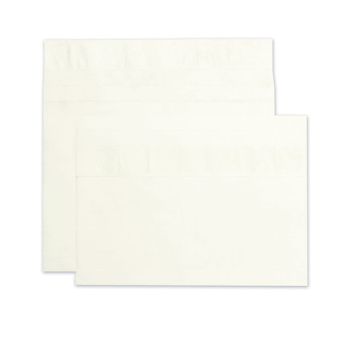 Survivor Heavyweight 18 lb Tyvek Open End Expansion Mailers, #15, Square Flap, Redi-Strip Adhesive Closure, 10 x 15, White, 100/Carton