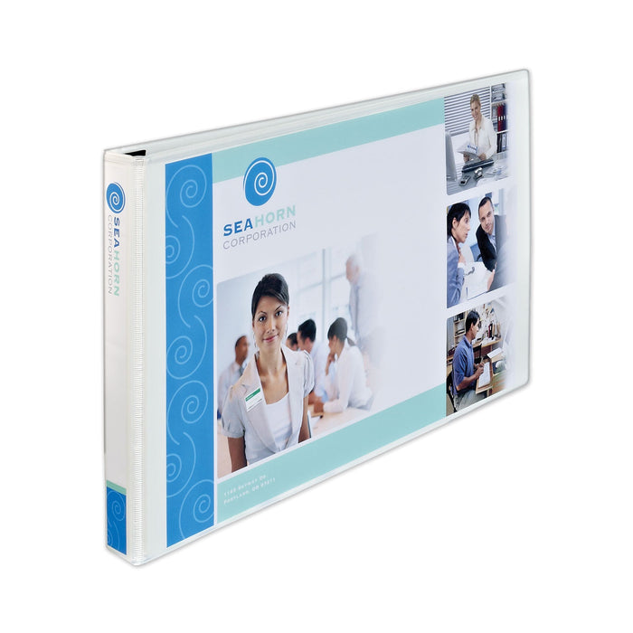 Avery Heavy-Duty View Binders, 3 Rings, 2" Capacity, 11 x 17, White