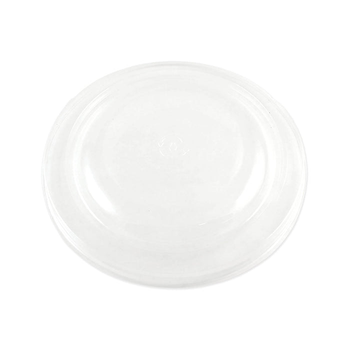 World Centric PLA Lids for Fiber Bowls, 7.5" Diameter x 1"h, Clear, Plastic, 300/Carton