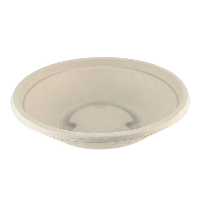 World Centric Fiber Bowls, 16 oz, 7.4" Diameter x 1.9"h, Natural, 500/Carton