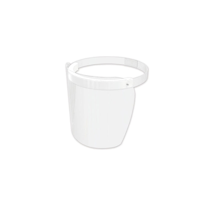 deflecto Disposable Face Shield, 13 x 10, Clear, 100/Carton