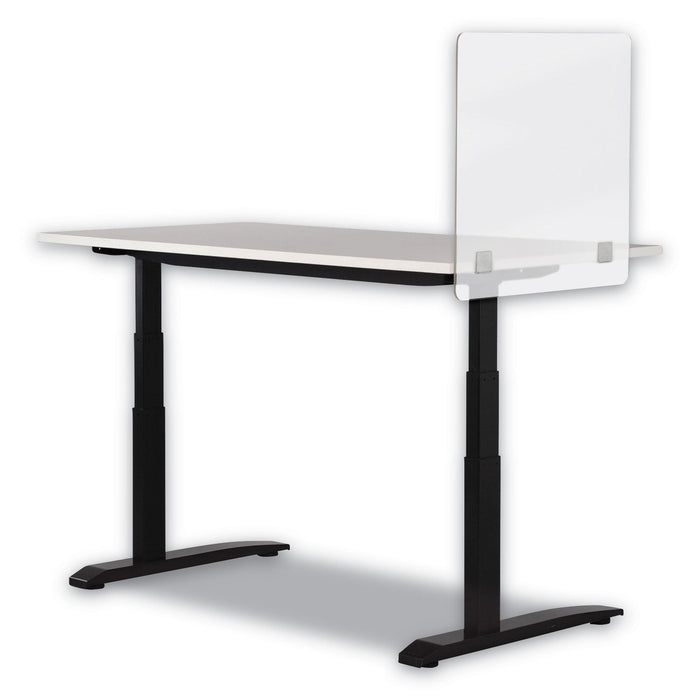 Safco 7515 Series Wellness Panel, 23.5 x 2.5 x 23.5, Acrylic, Frosted