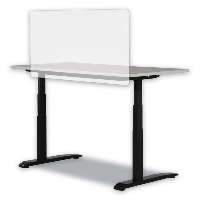 Safco 7516 Series Wellness Panel, 47.5 x 2.5 x 23.5, Acrylic, Frosted