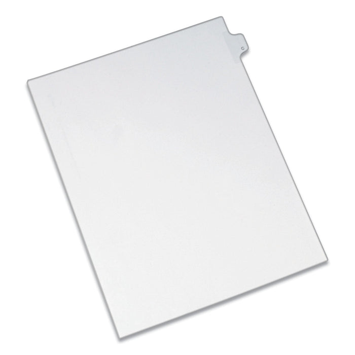 Avery Preprinted Legal Exhibit Side Tab Index Dividers, Allstate Style, 26-Tab, C, 11 x 8.5, White, 25/Pack