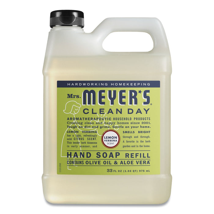 Mrs. Meyer's Clean Day Liquid Hand Soap Refill, Lemon Verbena, 33 oz