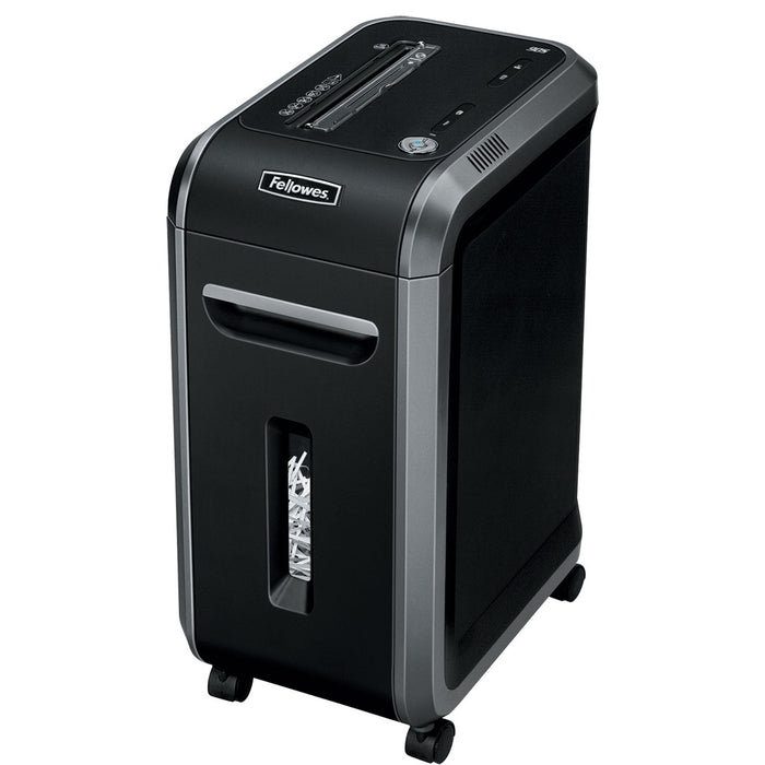 Fellowes Powershred 90S Strip-Cut Shredder, 18 Manual Sheet Capacity