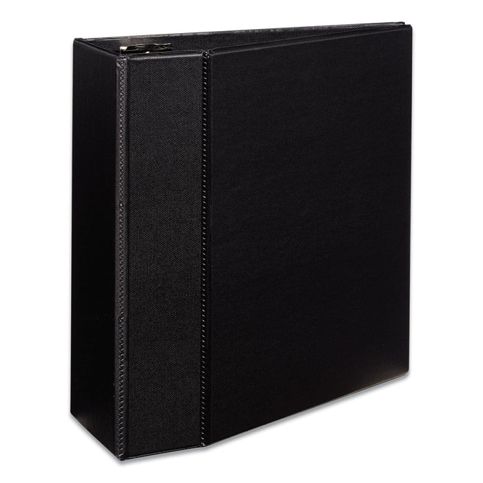 Avery Durable Non-View Binder with DuraHinge and EZD Rings, 3 Rings, 5" Capacity, 11 x 8.5, Black, (7901)