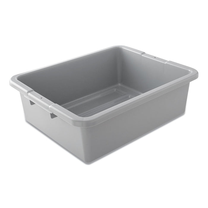 Rubbermaid Bus/Utility Box, 17.3" x 7" x 21.5", Gray