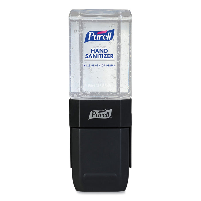 PURELL ES1 Hand Sanitizer Dispenser Starter Kit, 450 mL, 3.12 x 5.88 x 5.81, Graphite, 6/Carton