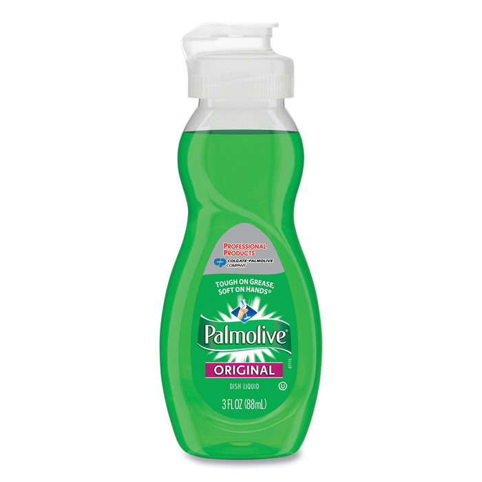Palmolive Dishwashing Liquid, Original Scent, 3 oz Bottle, 72/Carton