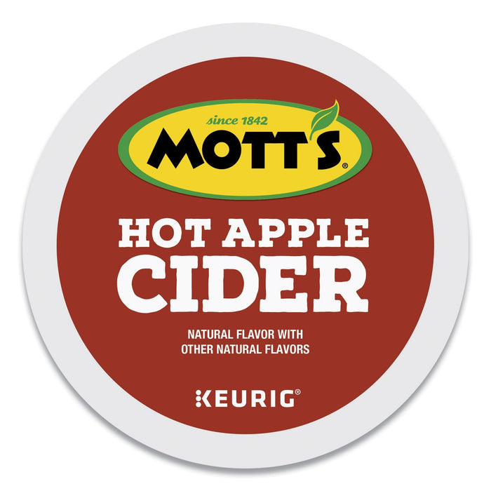 Mott's Hot Apple Cider K-Cup Pods, 1 oz K-Cup Pod, 24/Box