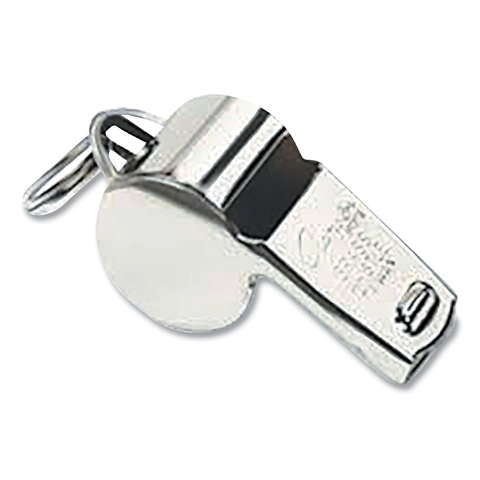 Champion Sports Sports Whistle, Medium Weight, Metal, Silver, Dozen