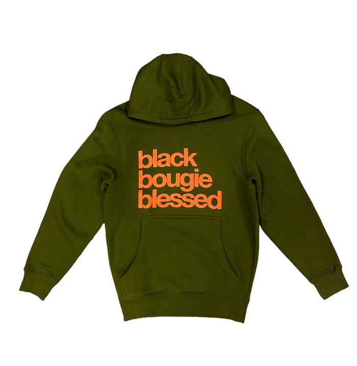 Black Bougie Blessed Hoodie by The House of Stylez
