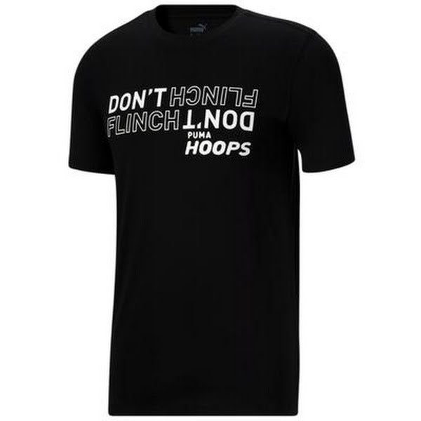 Puma Men’s Photo Real Basketball Graphic Tee, XL, Black by Vanessa Jane