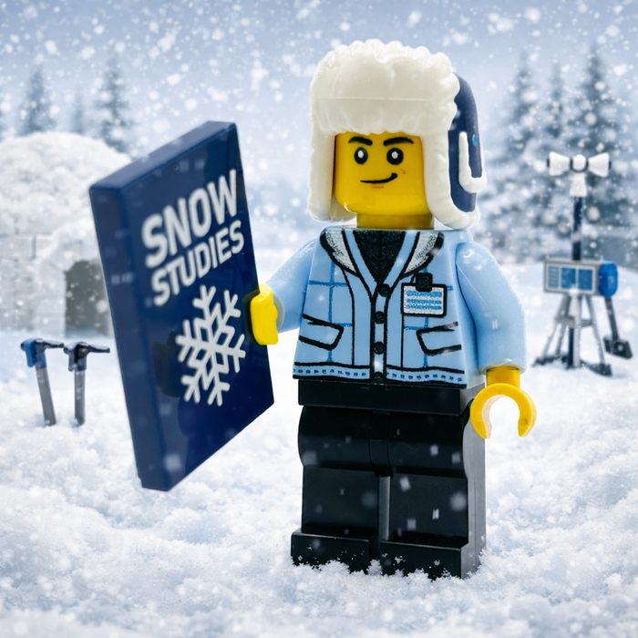 Snowfall Research Minifig by B3 Customs