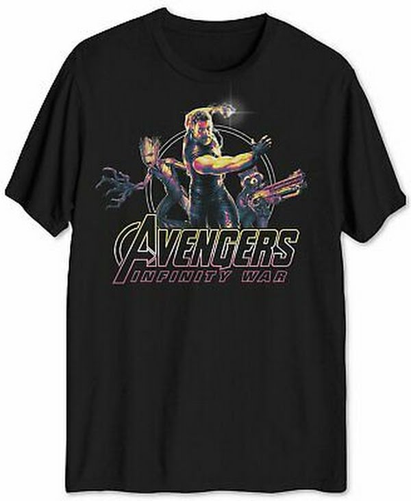 Hybrid Apparel Thor Avengers Mens Graphic T-Shirt, Size Large by Vanessa Jane