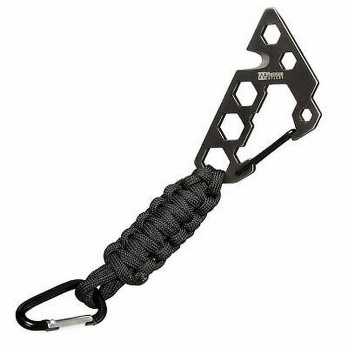 Whetstone 10 in 1 Tool Stainless Steel Card Clip with Carabiner by Vanessa Jane