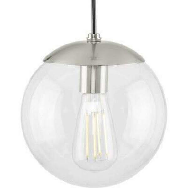 Progress Lighting Atwell 8 Inch Mini Pendant Atwell - P500309-009 - Modern Conte by Vanessa Jane