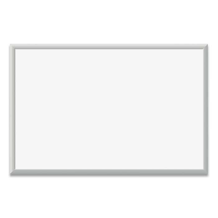U Brands Magnetic Dry Erase Board with Aluminum Frame, 36 x 24, White Surface, Silver Frame