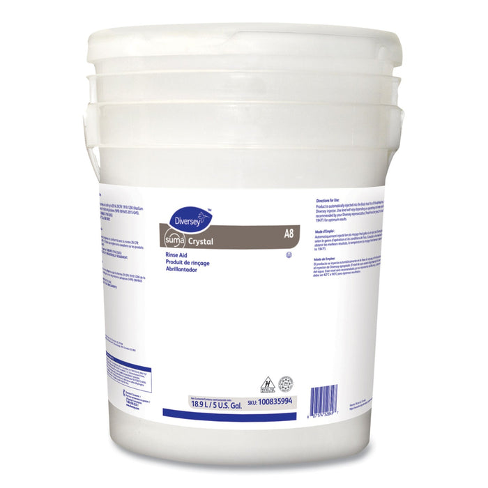 Diversey Suma Crystal A8, Characteristic Scent, 18.9 L Container