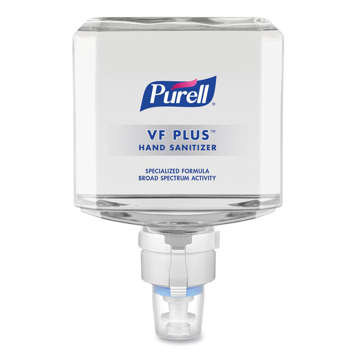 PURELL VF PLUS Hand Sanitizer Gel, 1,200 mL Refill Bottle, Fragrance-Free, For ES8 Dispensers, 2/Carton