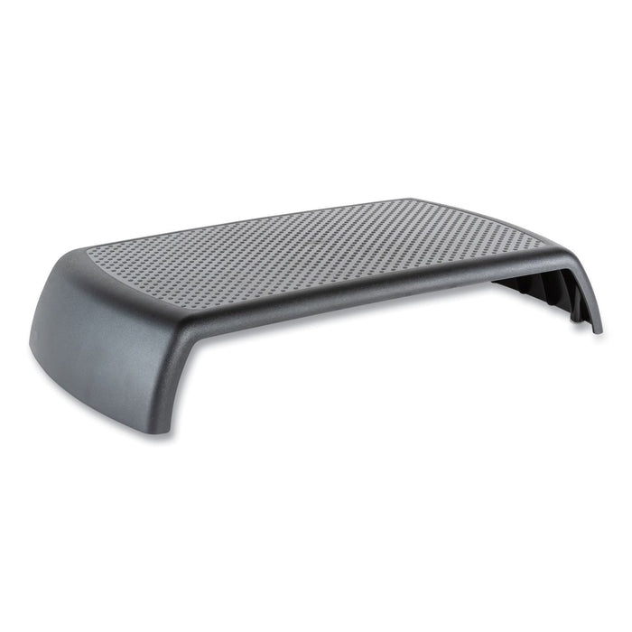 Allsop Ergo Riser Monitor Stand, 16" x 9" x 2.75", Black, Supports 30 lbs