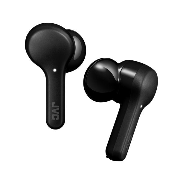 IN STOCK! JVC HA-A8TB In-Ear True Wireless Stereo Bluetooth® Earbuds with Microphone and Charging Case (Black) by Silarius