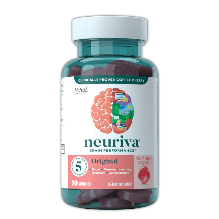 Neuriva Brain Performance Gummies, 50 Count
